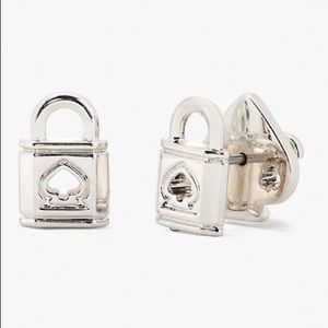 Kate Spade Lock and Spade Earrings